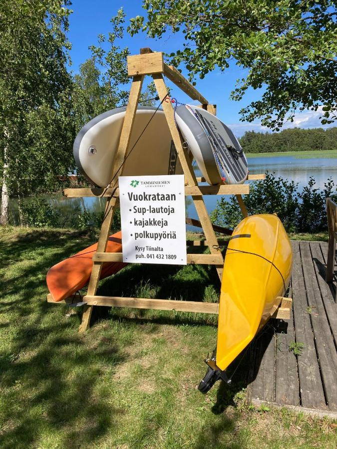 Tamminiemen Lomamökit Gustavs Exteriör bild